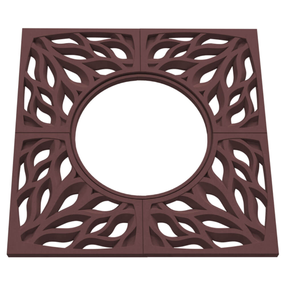 Приствольная решетка для дерева ZKING CRUST 1.2х1.2м Коричневая в Артеме фото