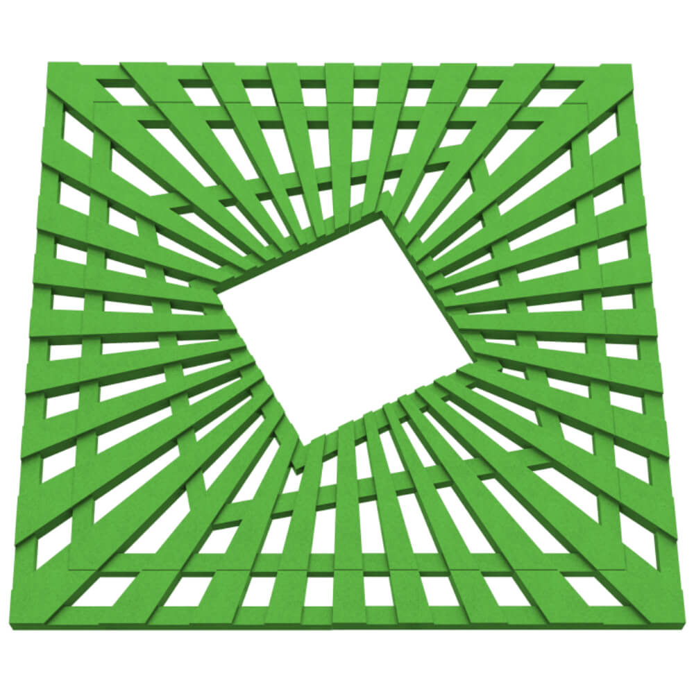 Приствольная решетка для дерева ZKING ATMOSPHERE 1.2х1.2м Зеленая в Артеме фото