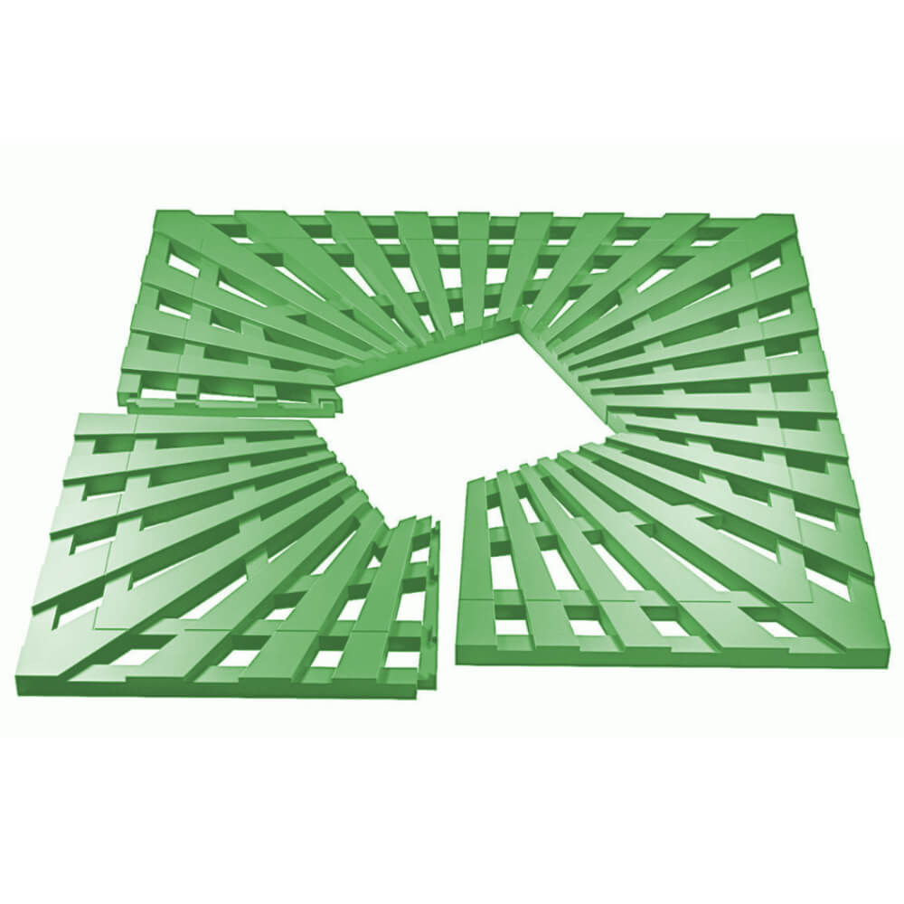 Приствольная решетка для дерева ZKING ATMOSPHERE 1.2х1.2м Зеленая в Артеме фото