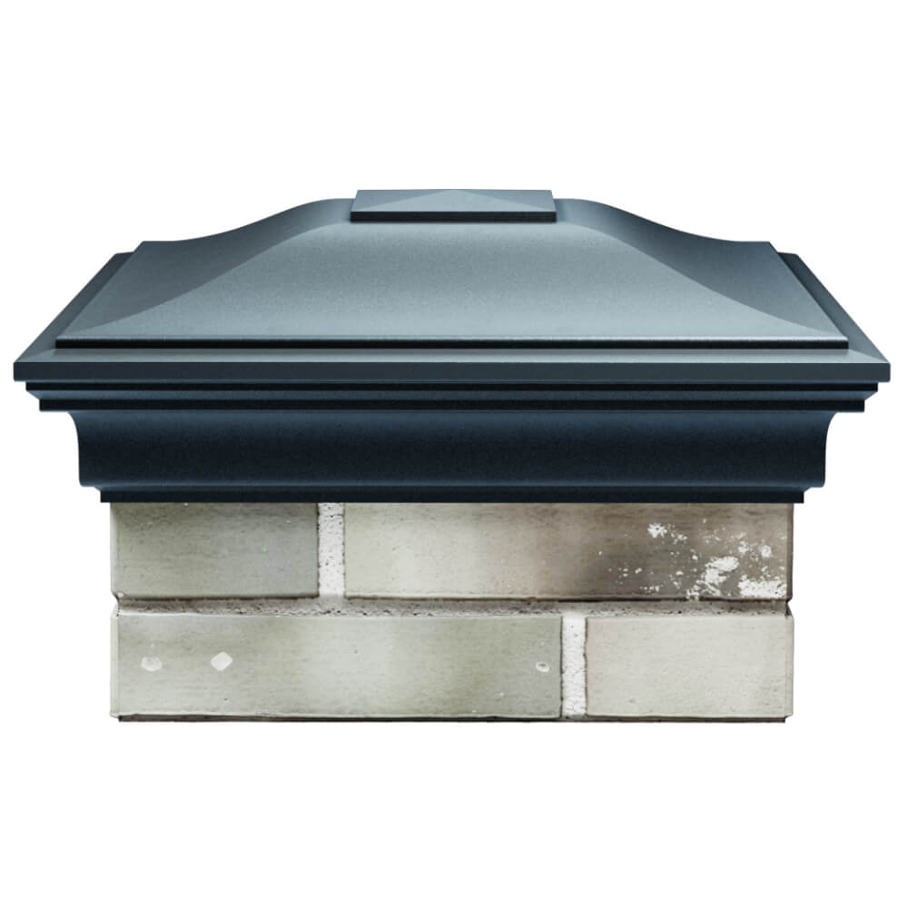 Колпак Zking Монблан Серый на столб 1.5х1.5 кирпича (385х385мм) Артем фото