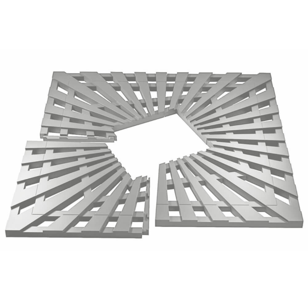 Приствольная решетка для дерева ZKING ATMOSPHERE 1.2х1.2м Бежевая в Артеме фото