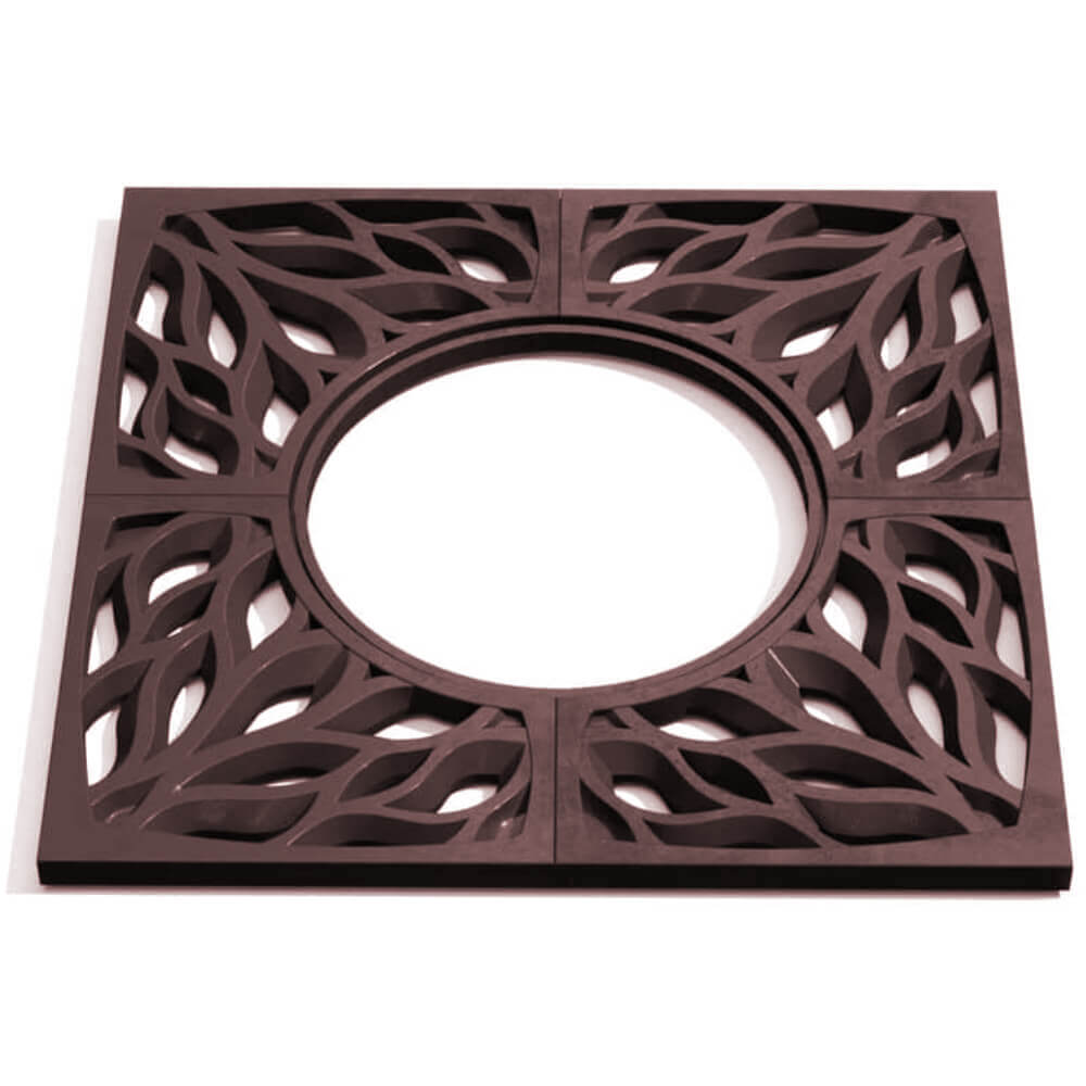 Приствольная решетка для дерева ZKING CRUST 1.2х1.2м Коричневая Артем фото