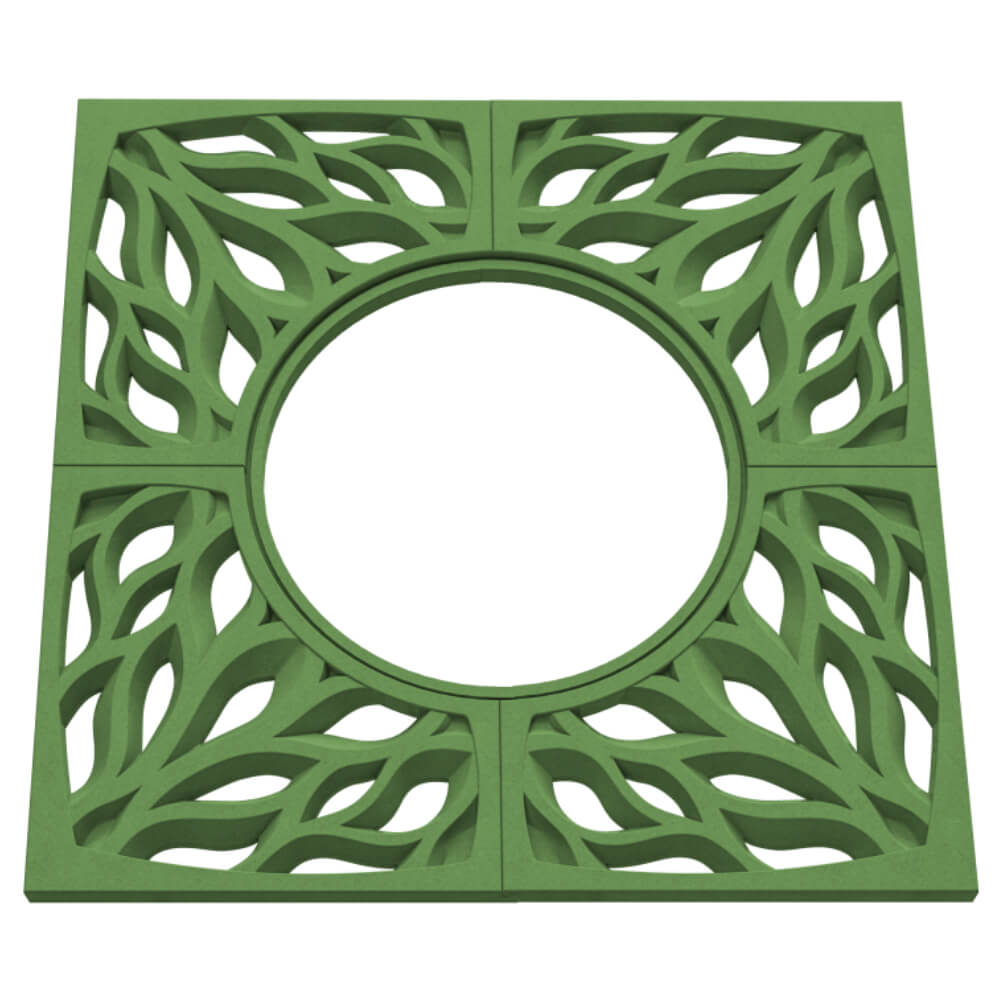 Приствольная решетка для дерева ZKING CRUST 1.2х1.2м Зеленая в Артеме фото