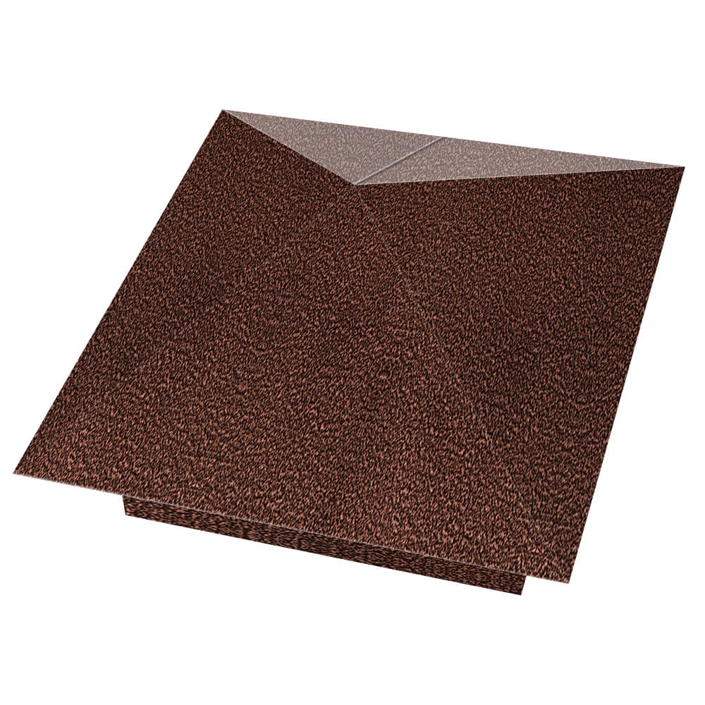 Колпак металлический 400х400мм Антик Хамелеон заборный Артем фото