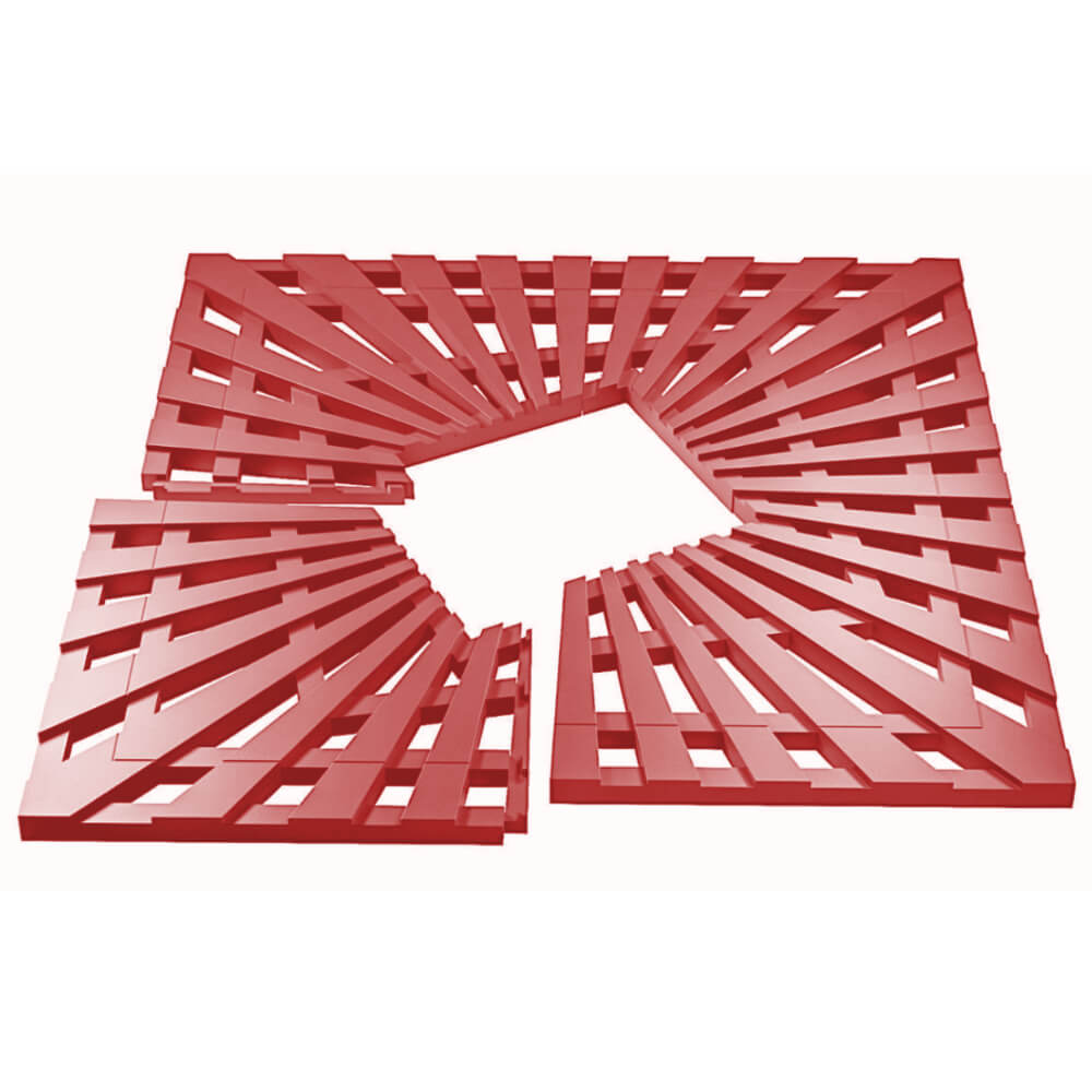 Приствольная решетка для дерева ZKING ATMOSPHERE 1.2х1.2м Красная в Артеме фото