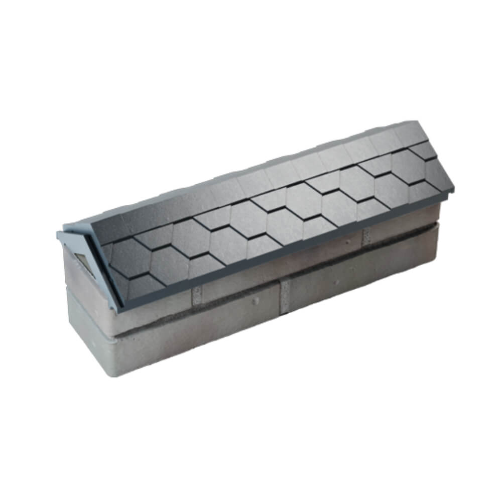 Парапет Zking Эверест Серый с посадкой на 0.5 кирпича (130мм) в Артеме фото